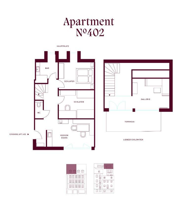 Apartmenthaus Nr 1 Lienz Esterno foto